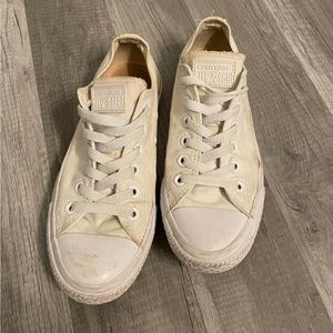 All White Converse